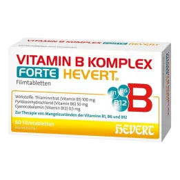 Complejo de vitamina B Forte Hevert tabletas, 60 piezas