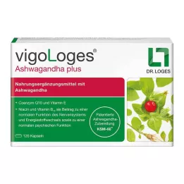 VIGOLOGES Cápsulas de Ashwagandha plus, 60 uds
