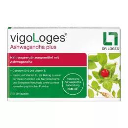 VIGOLOGES Cápsulas de Ashwagandha plus, 120 uds