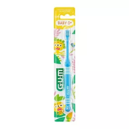 GUM Cepillo de dientes para bebés de 0 a 2 años, 1 unidad