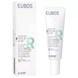 EUBOS KÜHL &amp; KLAR Crema Anti-Rojeces CC LSF 50, 30 ml