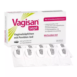 VAGISAN Sept óvulos vaginales con povidona yodada, 10 uds