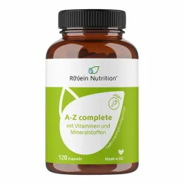 Cápsulas completas A-Z, 120 piezas