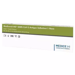 Medicovid-AG SARS COV-2 Nariz de autoprueba antígeno, 1 pz