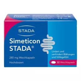 SIMETICON STADA Cápsulas blandas de 280 mg, 32 uds