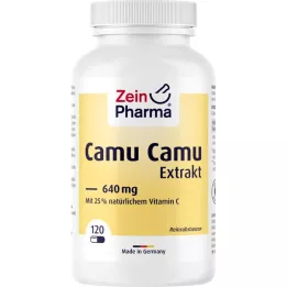 Camu Camu Extracción 640 mg cápsulas, 120 pz