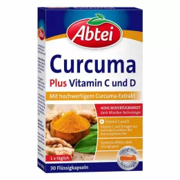 ABTEI Cápsulas de Curcuma Plus, 30 uds