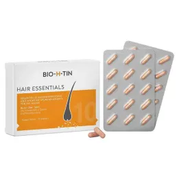 BIO-H-TIN Cápsulas de micronutrientes esenciales para el cabello, 30 unidades
