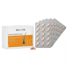 BIO-H-TIN Cápsulas de micronutrientes esenciales para el cabello, 90 unidades
