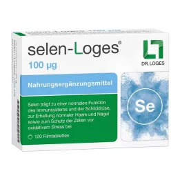 SELEN-LOGES Comprimidos recubiertos con película de 100 μg, 120 uds