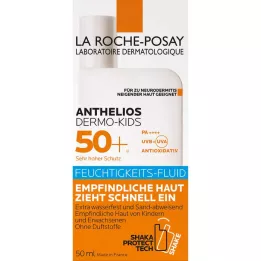 ROCHE-POSAY Protector solar hidratante para niños Anthelios Dermo SPF50+, 50 ml