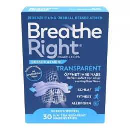 BESSER Tapón nasal Atmen Breathe Right transparente normal, 30 uds