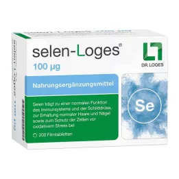 SELEN-LOGES Comprimidos recubiertos con película de 100 μg, 200 uds