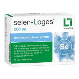 SELEN-LOGES Comprimidos recubiertos con película de 200 µg, 200 uds
