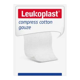 Leukoplast compresa gasa de algodón st.10x10cm 8f, 25x2 st