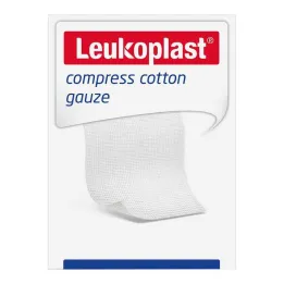 Leukoplast compresa gasa de algodón st.5x5cm 12f, 25x2 st