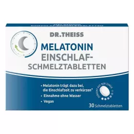 DR.THEISS Tabletas de melatonina para dormir, 30 unidades