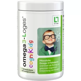 Omega3-Loges Cognikids Vegetales Masting Rage, 60 pz