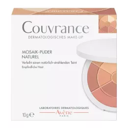 AVENE Couvrance Mosaic Powder natural con esponja, 10 g