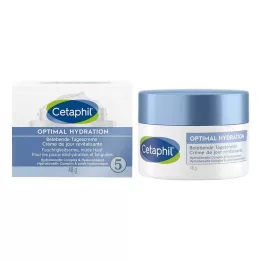 CETAPHIL Crema de día vigorizante de hidratación óptima, 48 g