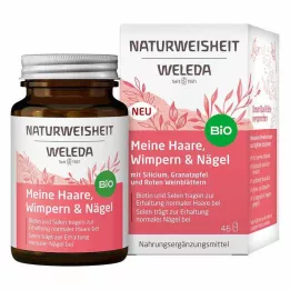 WELEDA Pestañas Natural Wisdom My Hair&amp;Uñas Kps, 46 uds