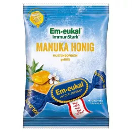EM-EUKAL Caramelos azucarados rellenos de miel de Manuka, 75 g