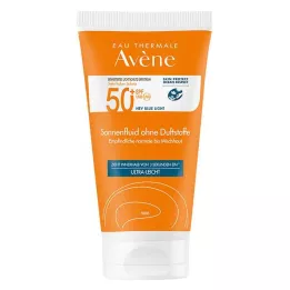 AVENE Fluido Solar SPF 50+ sin fragancia, 50 ml