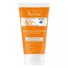 AVENE Protector solar SPF 50+ sin fragancia, 50 ml