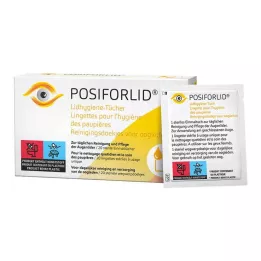 POSIFORLID Toallitas para la higiene de los párpados, 20 uds