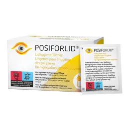 Toallitas higiénicas para párpados Posiforlid, 50 piezas