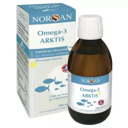 NORSAN Omega-3 Arctic con vitamina D3 líquido, 200 ml