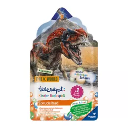 Tetesept NIÑOS BAÑO DISTRIBUCIÓN DE DISTRIBUIDO BAÑO T-REX WORLD, 40 G