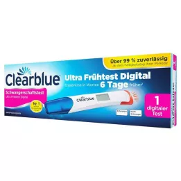 CLEARBLUE Prueba de embarazo Ultra early test digital, 1 pieza