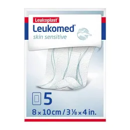 Leukomed® piel sensible 8x10 cm, 5 piezas