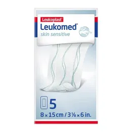 Leukomed® piel sensible 8x15 cm, 5 piezas