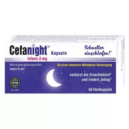 CEFANIGHT Intens 2 mg cápsulas duras, 50 uds