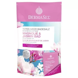DERMASEL Sales de baño del Mar Muerto Magnolia &amp; Jazmín, 1 P