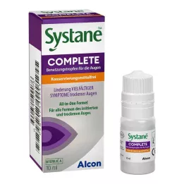 SYSTANE COMPLETE Agente humectante para párpados sin conservante, 10 ml
