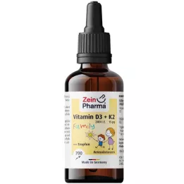 VITAMIN D3+K2 MK-7 Gotas orales de la familia All Trans, 20 ml
