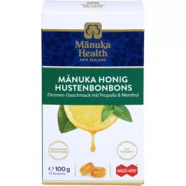 Manuka Health Mgo 400+ Tos Bonbons Lemon, 100 g