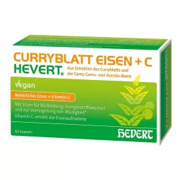 CURRYBLATT EISENCápsulas +C Hevert, 60 uds