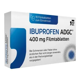 IBUPROFEN ADGC® 400 mg comprimidos recubiertos con película, 10 piezas