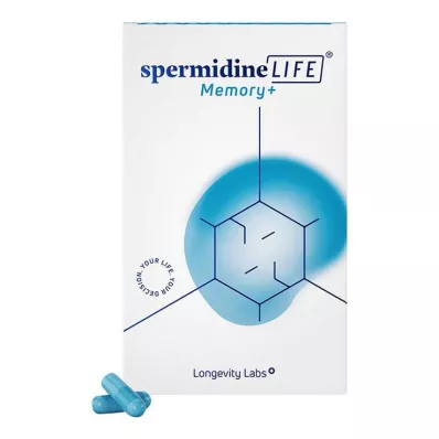 SPERMIDINELIFE Cápsulas Memory+, 60 uds