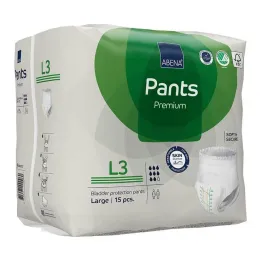 Pantalones Abena Premium L3, 15 ST