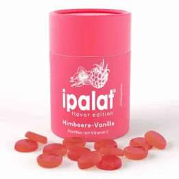Pastillas Ipalat Sabor Edición Frambuesa-Vainilla (40 piezas)
