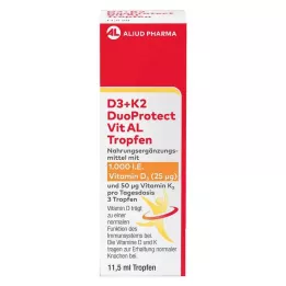 D3+K2 DuoProtect Vit AL 1000 UI/50 µg gotas, 11,5 ml