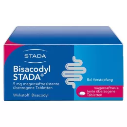 BISACODYL STADA Comprimidos recubiertos gastrorresistentes de 5 mg, 100 uds