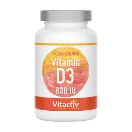 VITAMIN TABLETAS D3, 100 uds