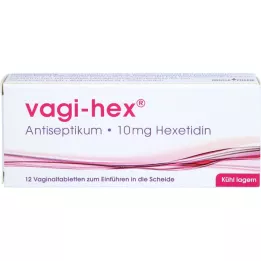 VAGI-HEX Comprimidos vaginales de 10 mg, 12 uds