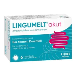LINGUMELT tabletas bucodispersables agudas, 6 piezas